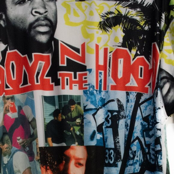 Boyz N The Hood Freeze T-Shirt Graphic Print Unisex Polyester Size XXL - Picture 7 of 8